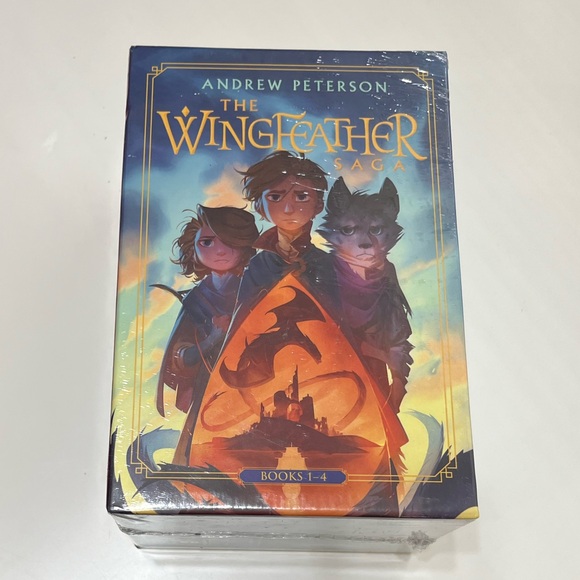 The Wingfeather Saga by Andrew Peterson 4 book hard back new in wrapper set. - Picture 2 of 5